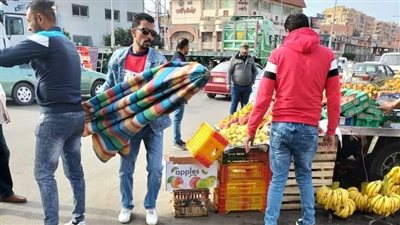 حملة إزالة إشغالات وتعديات مكبرة بـ عبد الرحمن شكري في بورسعيد