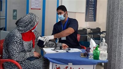 فحص 652 مريضا خلال القافلة الطبية بالرويسات بشرم الشيخ