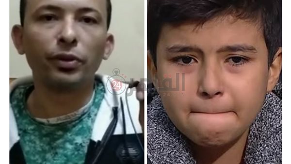 الطفل الباكي وخاله