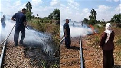 بث مباشر| تفاصيل توقف حركة القطارات بخط منوف بنها لمدة 12 ساعة بعد تسرب غاز بالمنوفية