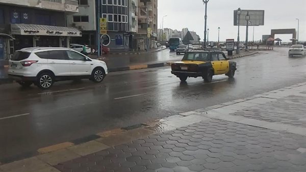 الأمطار على الإسكندرية
