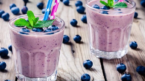 عصير البلو بيري