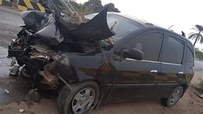 إصابة 3 أشخاص في حادث تصادم ببني سويف