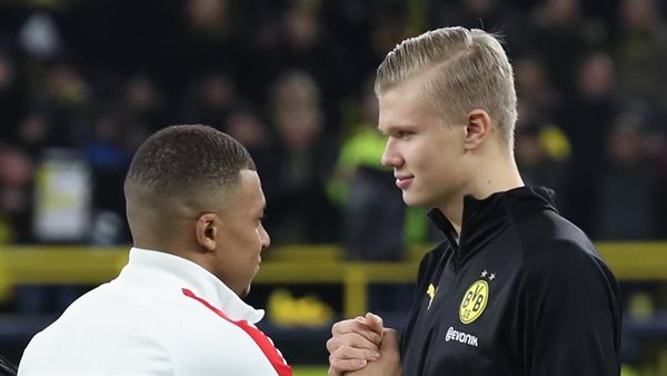 مبابي وهالاند