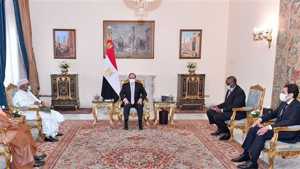 الرئيس السيسي يستقبل