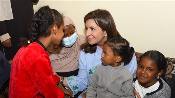 وزيرة الهجرة بمحافظة