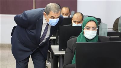 وزير القوى العاملة يتفقد اختبارات الملحقين العماليين بسفارات مصر بالخارج