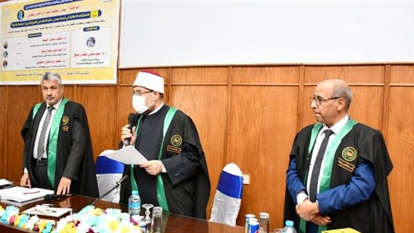 جانب من مناقشة رسالة