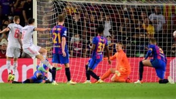 مباراة برشلونة الإسباني