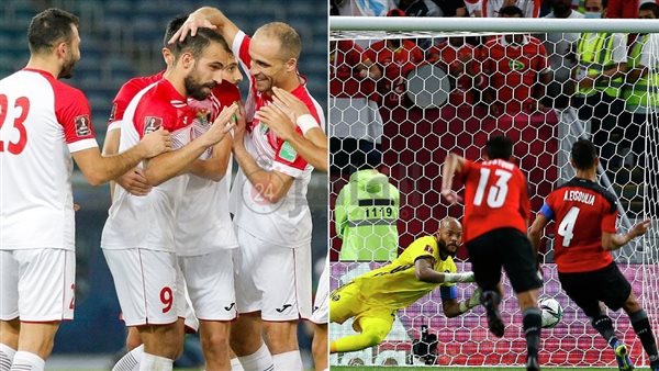 منتخبي مصر والأردن