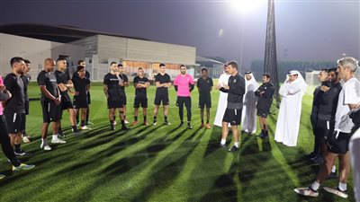 جارسيا في مرانه الأول مع السد: علينا القتال لتحقيق الثلاثية المحلية والبطولة الآسيوية