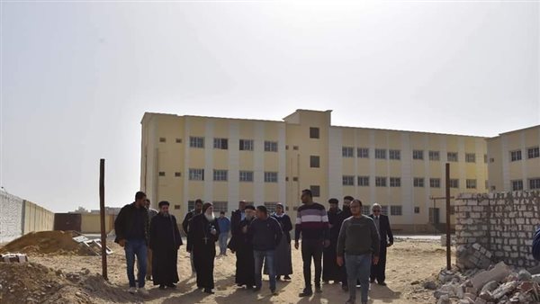 اسقف بني سويف أثناء