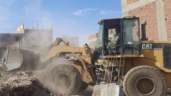 حملة إزالة في سوهاج