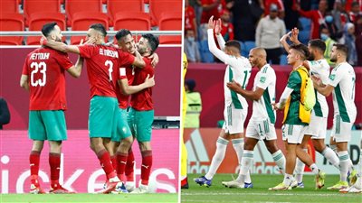 التشكيل الرسمي لمباراة الجزائر والمغرب في كأس العرب