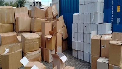 بـ 900 ألف جنيه.. إحباط تهريب تبغ محظور تصديره بميناء الإسكندرية 