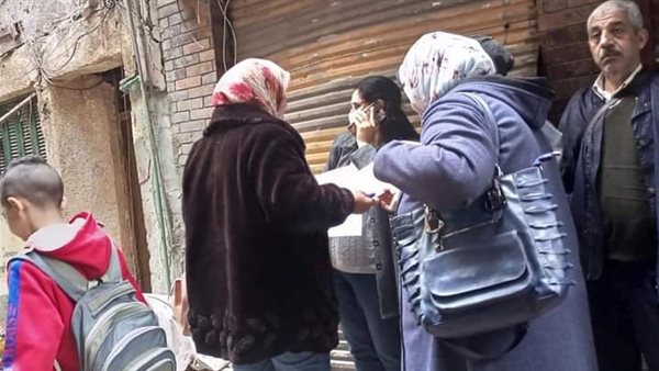 بحث حالة المتضررين