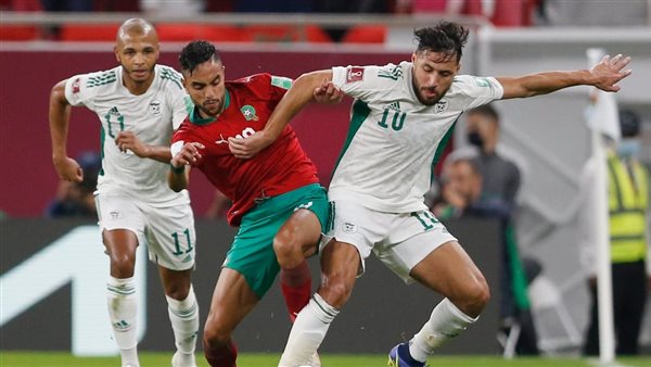مباراة المغرب والجزائر