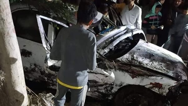 جانب من الحادث 