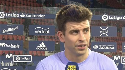 أول تعليق من بيكيه بعد خسارة نقطتين أمام أوساسونا في الدوري الإسباني