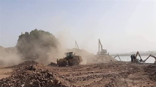 إزالة التعديات بأسيوط