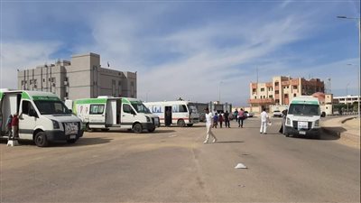 فحص 374 مواطنًا خلال قافلة طبية بوديان مندر والشرفا بمدينة شرم الشيخ 