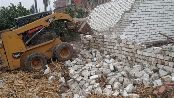 حملة إزالة بشبين