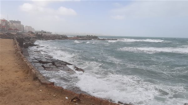 حالة الطقس على شاطيء