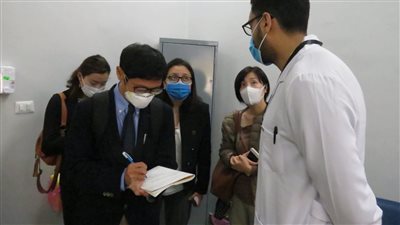 جايكا والبنك الدولي يزوران منشآت هيئة الرعاية الصحية ببورسعيد