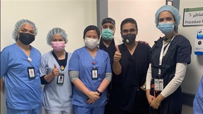 استشاري جهاز هضمي بهيئة الرعاية الصحية ينجح في علاج مريض أكاليزيا 