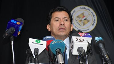 وزير الرياضة يشهد مؤتمر إعلان استضافة مصر للحدث العالمي Magic On Ice