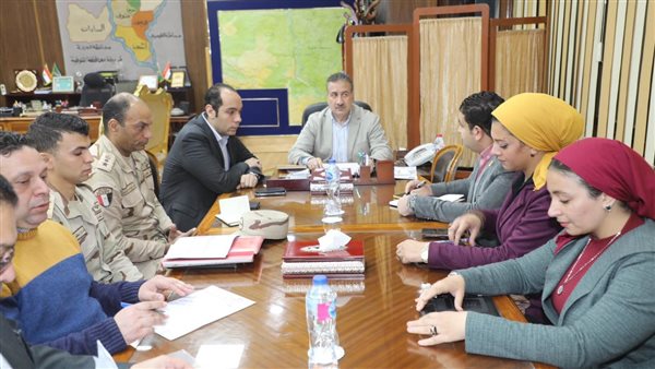 اجتماع محافظ المنوفية