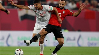 محمد شريف بديلًا لـ أفشة في الشوط الثاني أمام تونس 