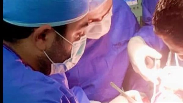 إنقاذ حياة مسن مصاب