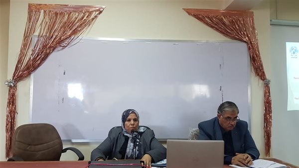 ندوة بجامعة الفيوم