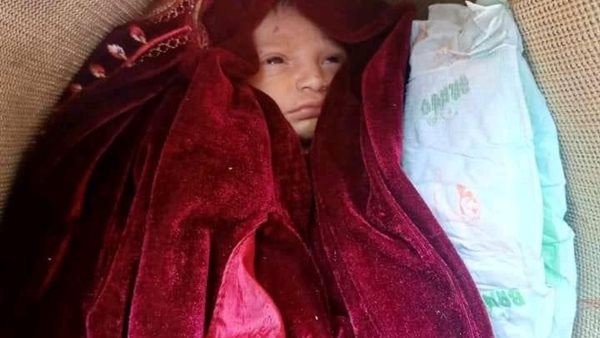 الطفل التي عثره عليه