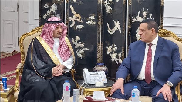 محافظ البحيرة وقنصل