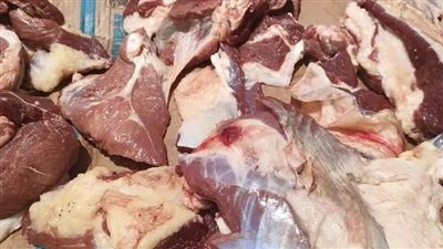 ضبط لحوم مذبوحة خارج المجزر وفراخ منتهية الصلاحية بالفيوم