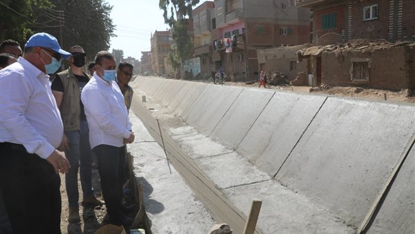 تبطين ترعة محافظة