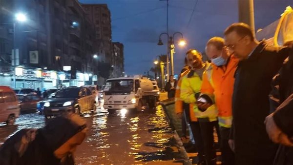 تراكم مياه الأمطار