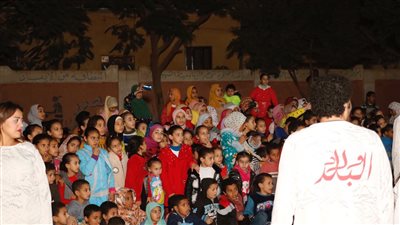 المواجهة والتجوال يقدم عرض ولاد البلد ضمن حياة كريمة بقرية السلطان حسن