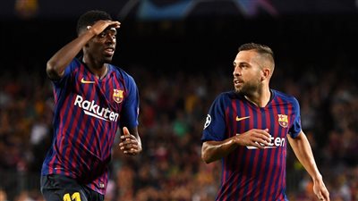 كشف موقف جوردي ألبا وديميلي من المشاركة مع برشلونة أمام إلتشي 