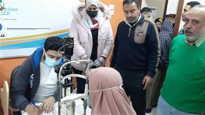 الكشف على 1524 مواطنا في قافلتين للعيون ضمن حياة كريمة بالغربية