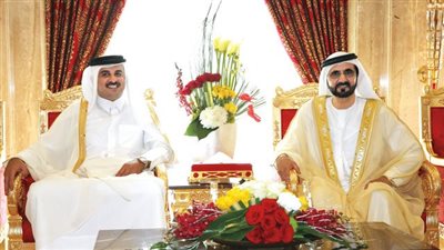 حاكم دبي يقدم التهنئة لـ قطر قيادة وشعبا بمناسبة اليوم الوطني الـ 50