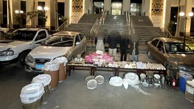 بـ ربع مليار جنيه.. الداخلية تحبط ترويج أكبر صفقة مخدرات وتضبط المتهمين