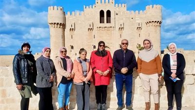 رئيس قطاع الآثار الإسلامية والقبطية يتفقد قلعة قايتباي للوقوف على حجم العمل