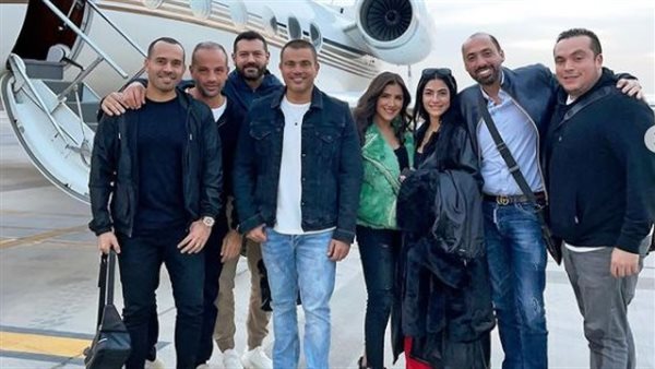 عمرو دياب بصحبة عمرو