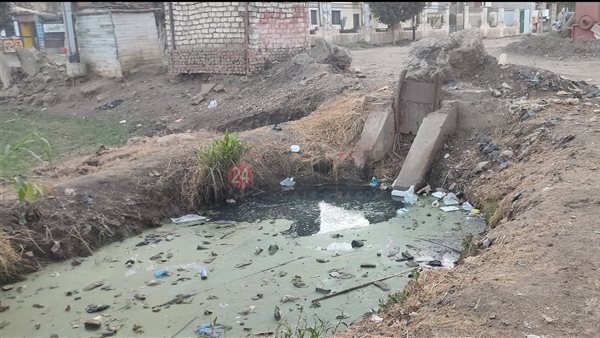 اختلاط مياه الترعة