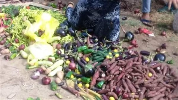 بائعة الخضار _ ارشيفية