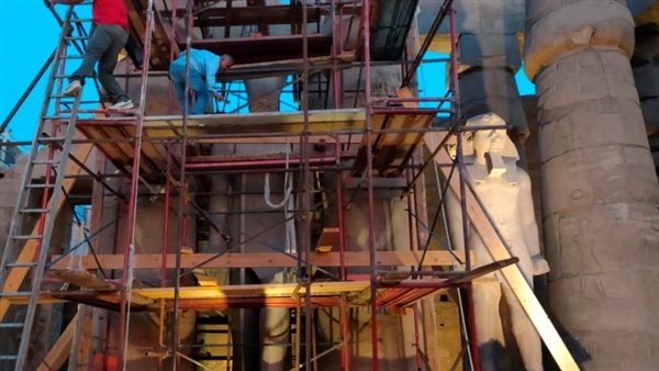 ترميم معبد الأقصر