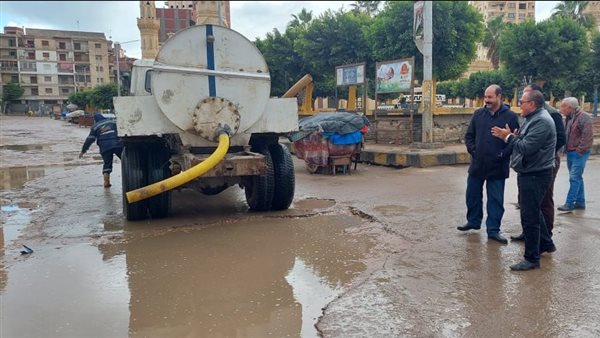 كسح مياه الأمطار